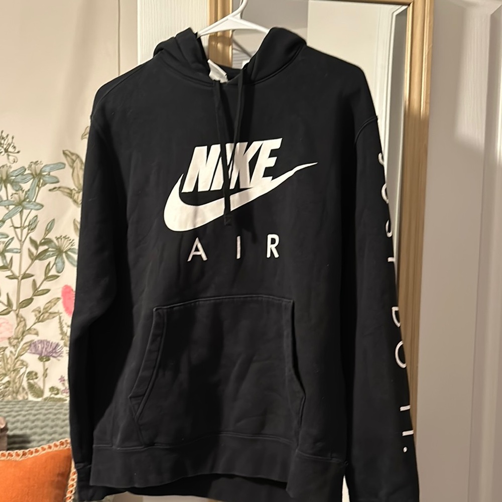Nike Black Hoodie with Logo